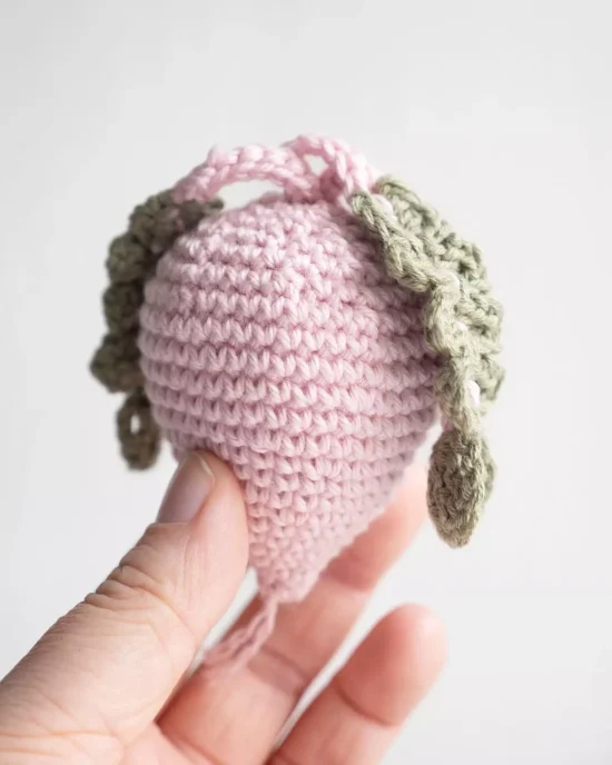 Cute Beetroot Free Crochet Pattern