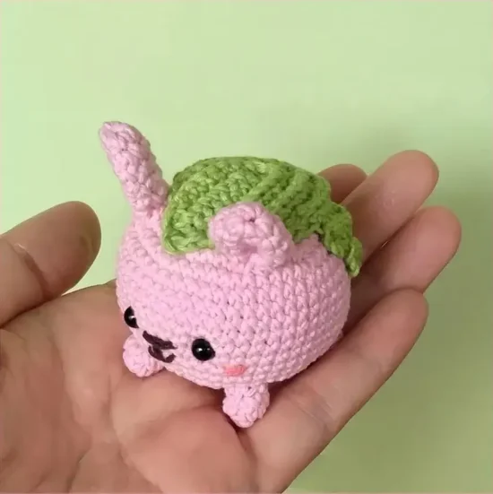 Amigurumi Bunny Sakura Mochi Free Crochet Pattern