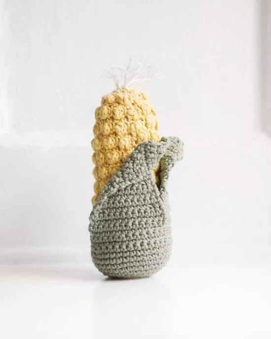Sweet and Plump: Crochet Corn Amigurumi Free Pattern