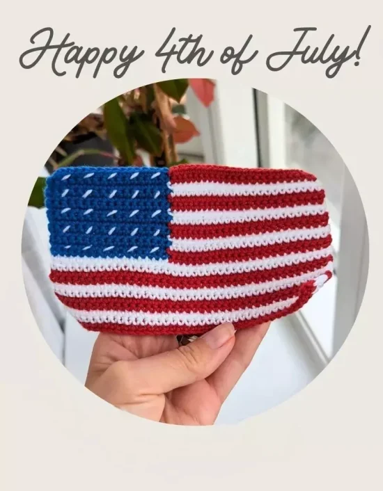American Flag Free Crochet Pattern