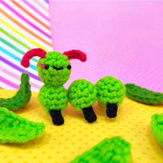 Amigurumi Hungry Caterpillar Free Crochet Pattern