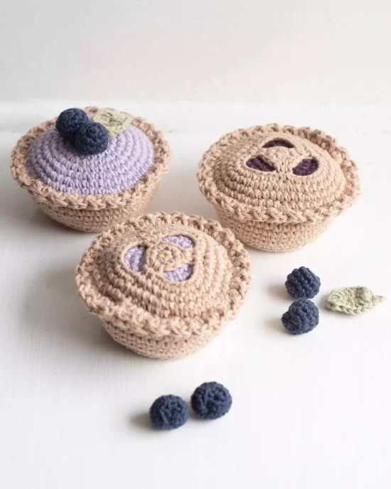 Blueberry Pie Free Crochet Pattern