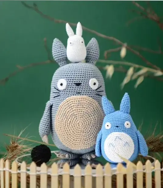 Chibi Totoro Amigurumi Pattern