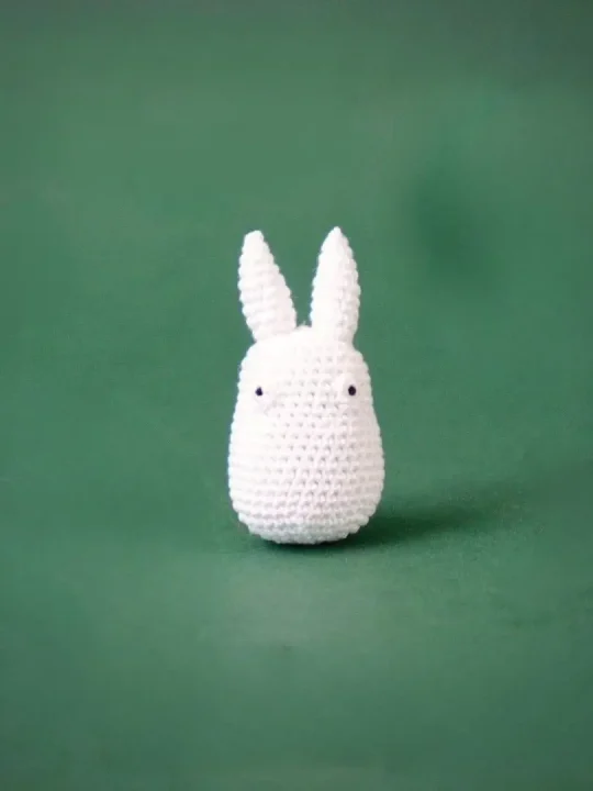Crochet Chibi Totoro Amigurumi Free Pattern