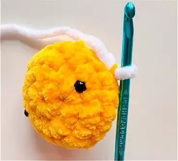 Crochet Fried Egg Pattern tips 1