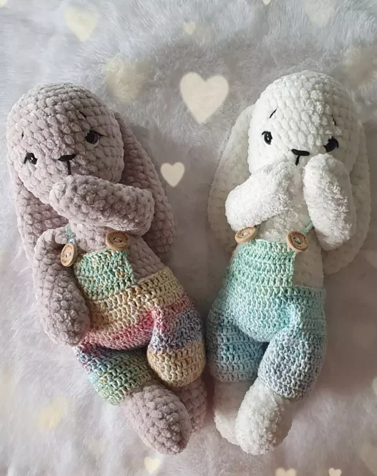 Free Crochet Velvet Bunny Pattern