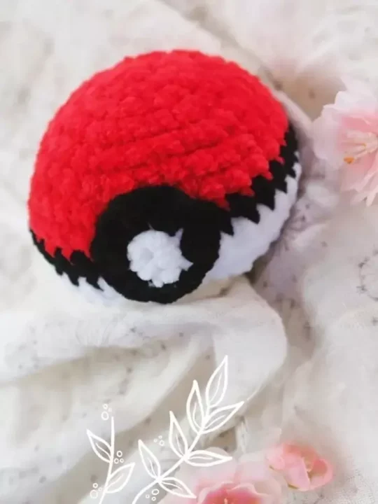 Pokemon Ball Crochet Pattern