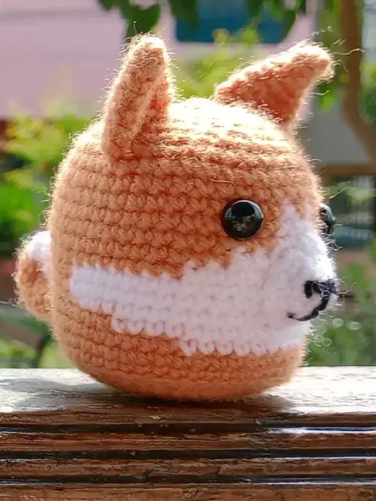 Shiba Inu Amigurumi Dog Crochet Pattern