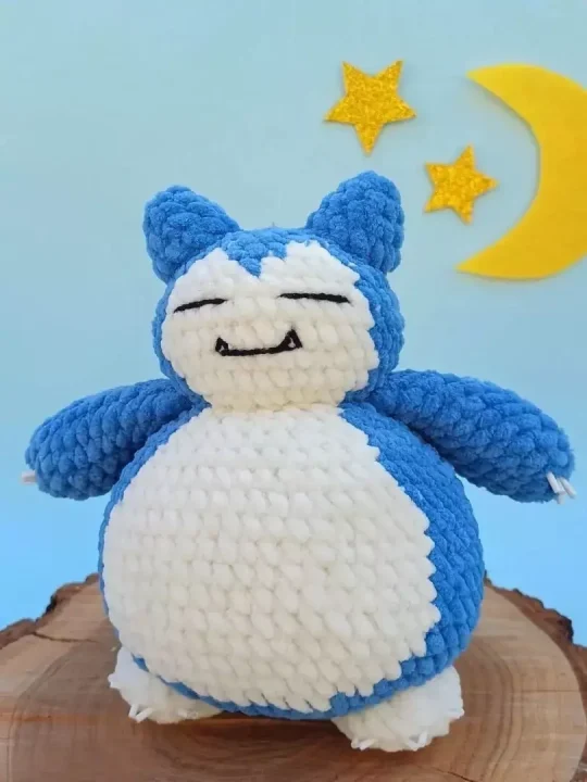 Adorable Snorlax Pokémon Free Crochet Pattern