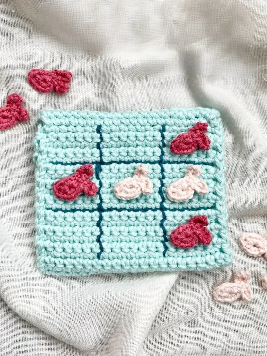 Hook Your Game On: Tic-Tac-Toe Free Crochet Pattern