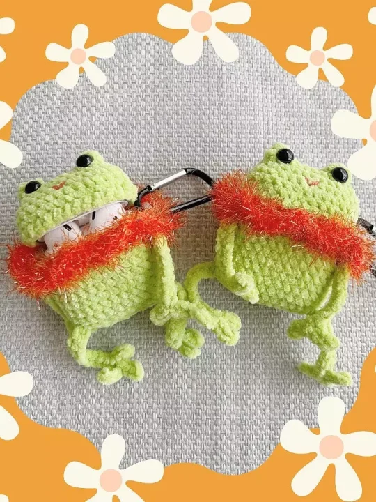 Froggy AirPods Case: Mesmerizing Free Crochet Pattern