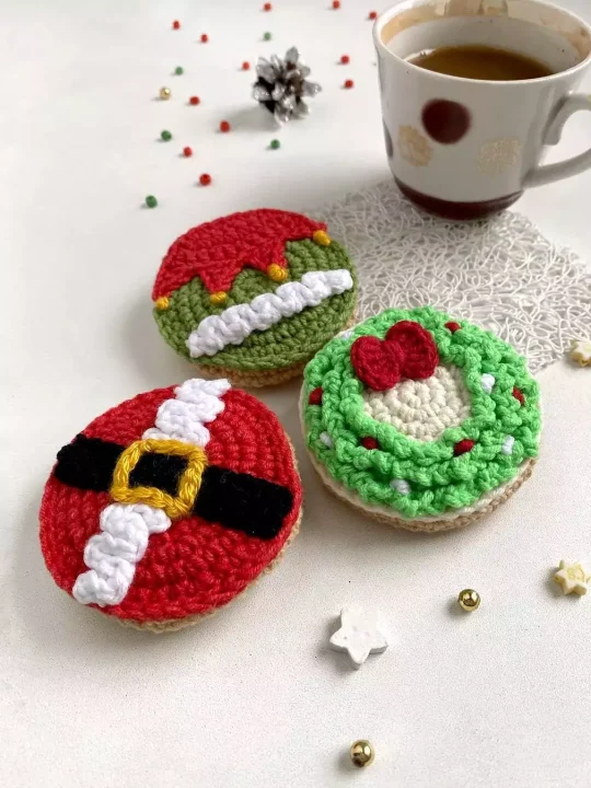 Amigurumi Christmas Cookies Free Crochet Pattern