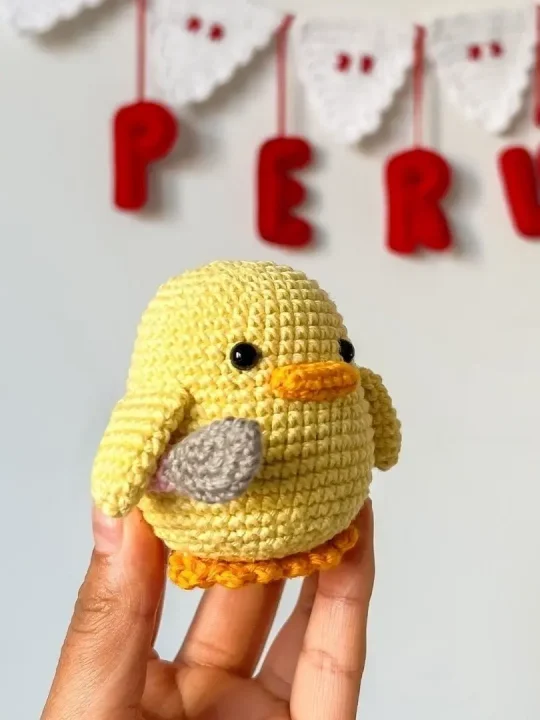 Charming Stabby Duck Free Crochet Pattern