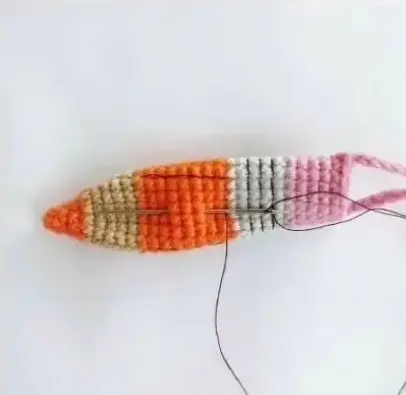 Crochet Hook Necklace Case tips 9