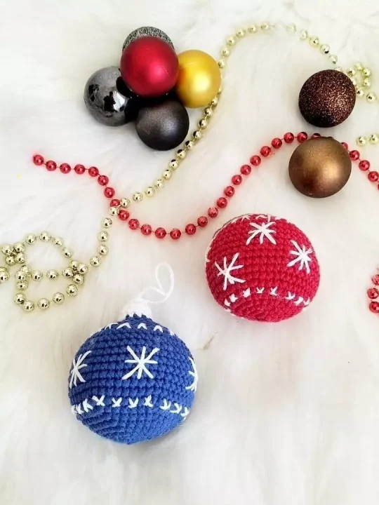 Enchanting Christmas Bauble Amigurumi Crochet Pattern