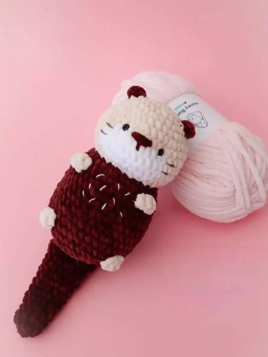 Adorable Otter Amigurumi Crochet Pattern