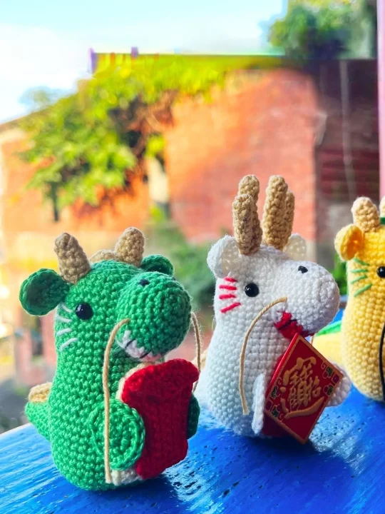 Amigurumi Chinese Dragon Free Crochet Pattern