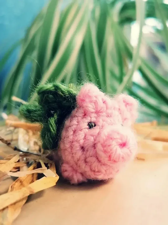 Charming Lucky Pig Amigurumi Free Crochet Pattern