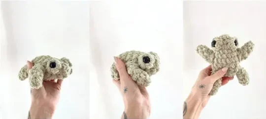 Lazy Frog Free Crochet Amigurumi