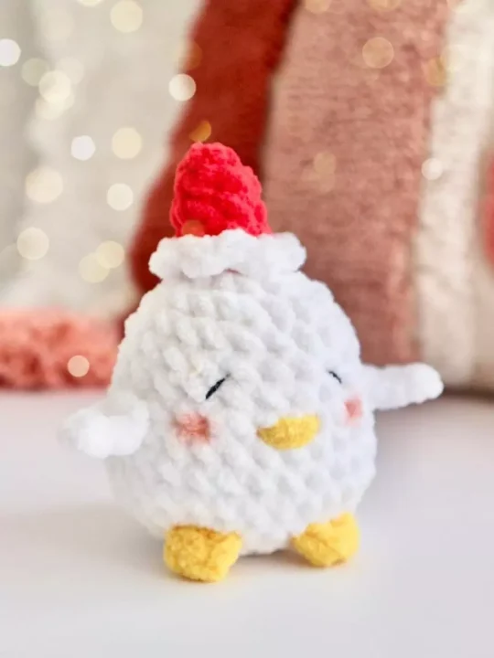 Little Chicken Amigurumi Free Crochet Pattern