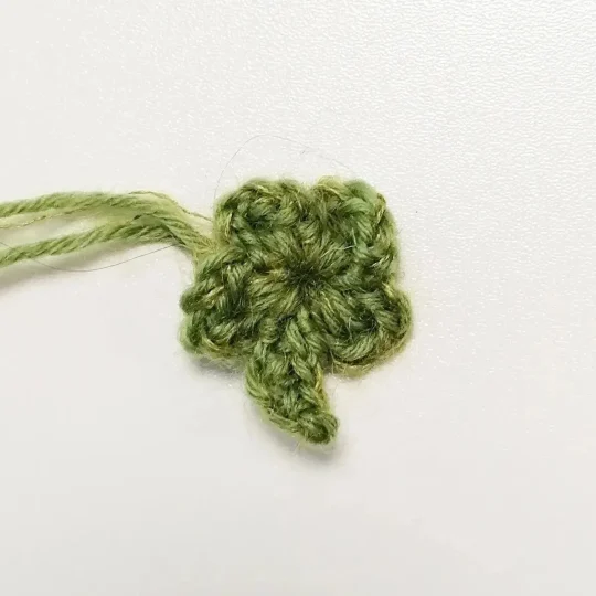 Lucky Pig Amigurumi leaf clover