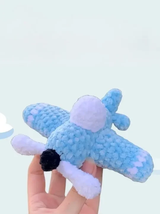 Stunning Toy Plane Free Crochet Pattern