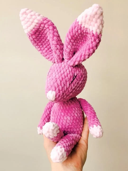 Adorable Plush Bunny Amigurumi Free Pattern