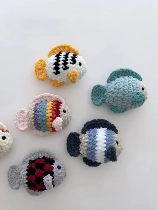 Cute Finley the Fish Amigurumi Crochet Pattern