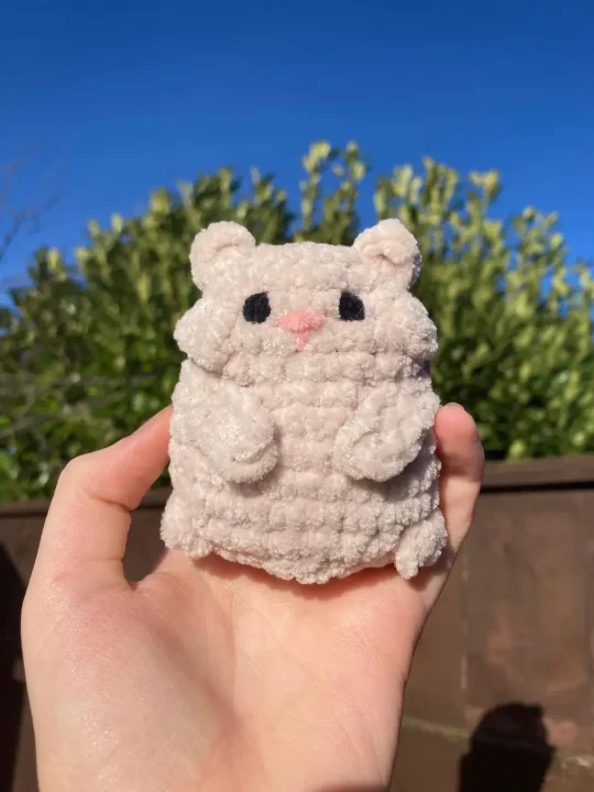 Dazzling Hamster Amigurumi Free Crochet Pattern