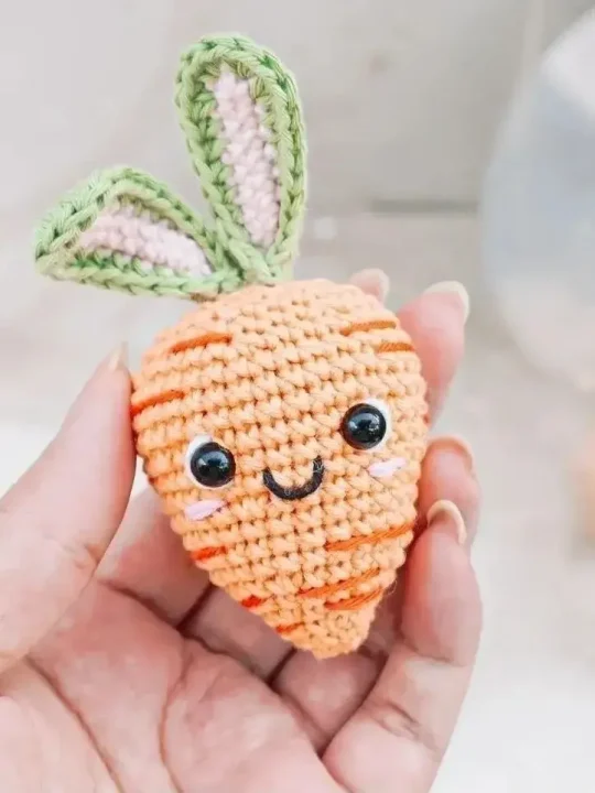 Easy Baby Carrot Free Crochet Pattern