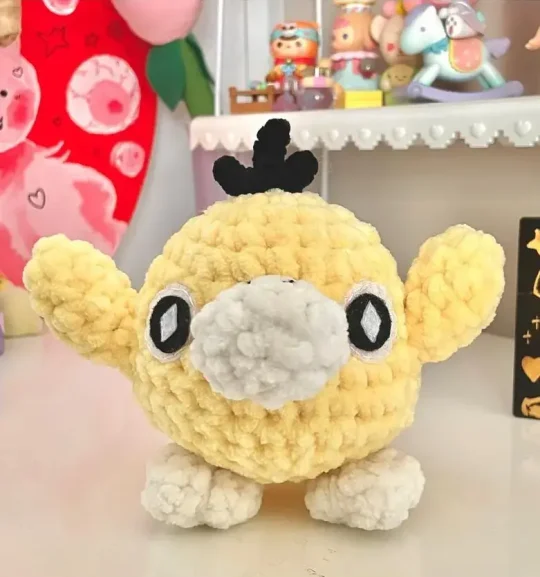 Psyduck Pokemon Amigurumi Free Crochet Pattern